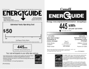 Whirlpool WRF535SMBW Energy Guide