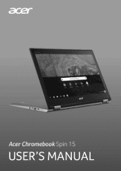 Acer Chromebook Spin 15 CP315-1H User Manual