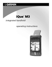 Garmin iQue M3 Operating Instructions   