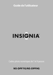 Insignia NS-DPF7G User Manual (French)