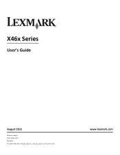 Lexmark 13C1104 User Guide