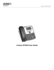 Linksys SPA942 User Guide