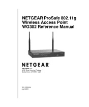 Netgear WG302v1 WG302v1 Reference Manual