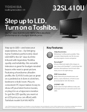 Toshiba 32SL410U Brochure
