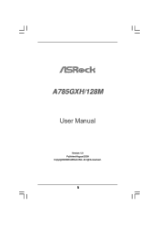 ASRock A785GXH/128M User Manual