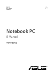 Asus ZenBook UX301LA User's Manual for English Edition