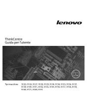 Lenovo ThinkCentre A61 (Italian) User guide