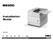 Oki B8300n Guide: Installation B8300