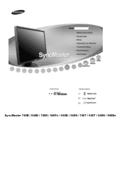 Samsung 740N User Manual (ENGLISH)