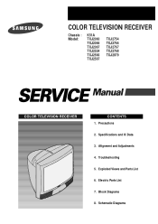 Samsung TXJ2060 Service Manual