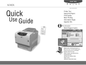 Xerox 6360N Quick Use Guide