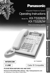 Panasonic KX-TS3282B Multi-line Phone