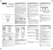 RCA RS2128I RS2128i Product Manual-Spanish