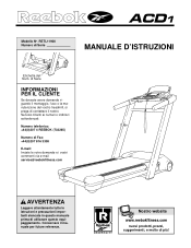 Reebok Acd1 Treadmill Italian Manual