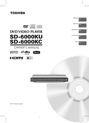 Toshiba SD-6000KU Owners Manual