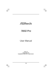 ASRock 785G Pro User Manual