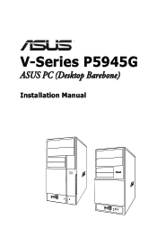 Asus V3-P5945G V3-P5G945 User's Manual for English Edtion