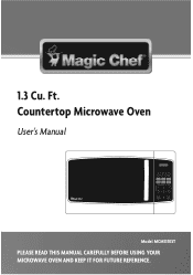 Magic Chef MCM1310ST User Manual