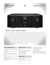 Marantz PM-11S3 Versatile audio player delivers exceptional sound qualit