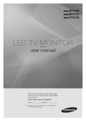 Samsung T22C350ND User Manual Ver.1.0 (English)
