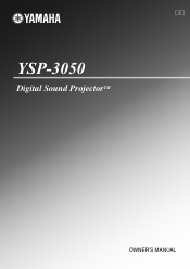 Yamaha YSP-3050 Owner's Manual