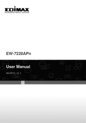 Edimax EW-7228APn Manual