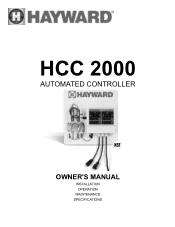 Hayward HCC 2000 HCC 2000 Manual