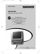 Magnavox MC09D1MG99 User manual,  English (US)