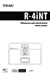 TEAC R-4iNT R-4iNT Owner's Manual