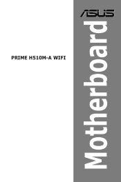 Asus PRIME H510M-A WIFI Users Manual English