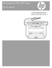 HP LaserJet M1522 Service Manual