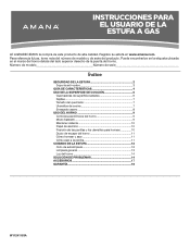 Amana AGR6603SFS Manual Del Usuario