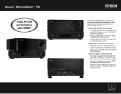 Epson MovieMate 72 Product Brochure