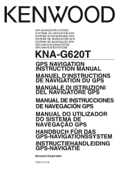 Kenwood KNA-G620T User Manual 1