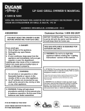 Weber Ducane Affinity S5200 LP Owner Manual
