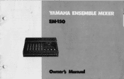 Yamaha EM-150 Owner's Manual (image)
