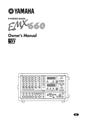 Yamaha EMX660 Owner's Manual