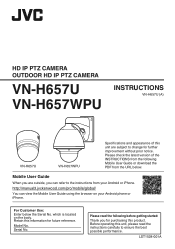 JVC VN-H657WPU Instruction Manual