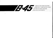Yamaha B-45 Owner's Manual (image)
