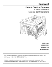 Honeywell HW5500EL Owners Manual