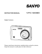 Sanyo VPC S1080 Owners Manual