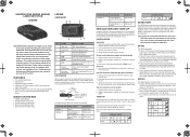 Uniden LRD350 Setup Guide