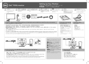 Dell P1911 Setup Diagram