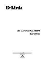 D-Link DSL-200 User Guide