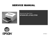 Epson 5700i Service Manual