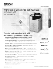 Epson WorkForce Enterprise WF-C20590 Product Specifications