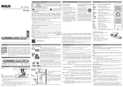RCA DRC286 DRC286 Product Manual