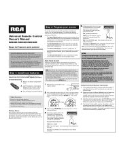 RCA RCR412SIR Owner/User Manual