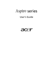 Acer AM3641-BE4700A Aspire T160 User Guide EN