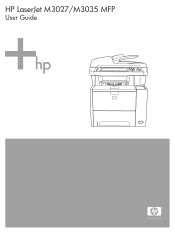 HP M3027x HP LaserJet M3027/M3035 MFP - User Guide for Model Numbers CB414A/CB415A/CB416A/CB417A